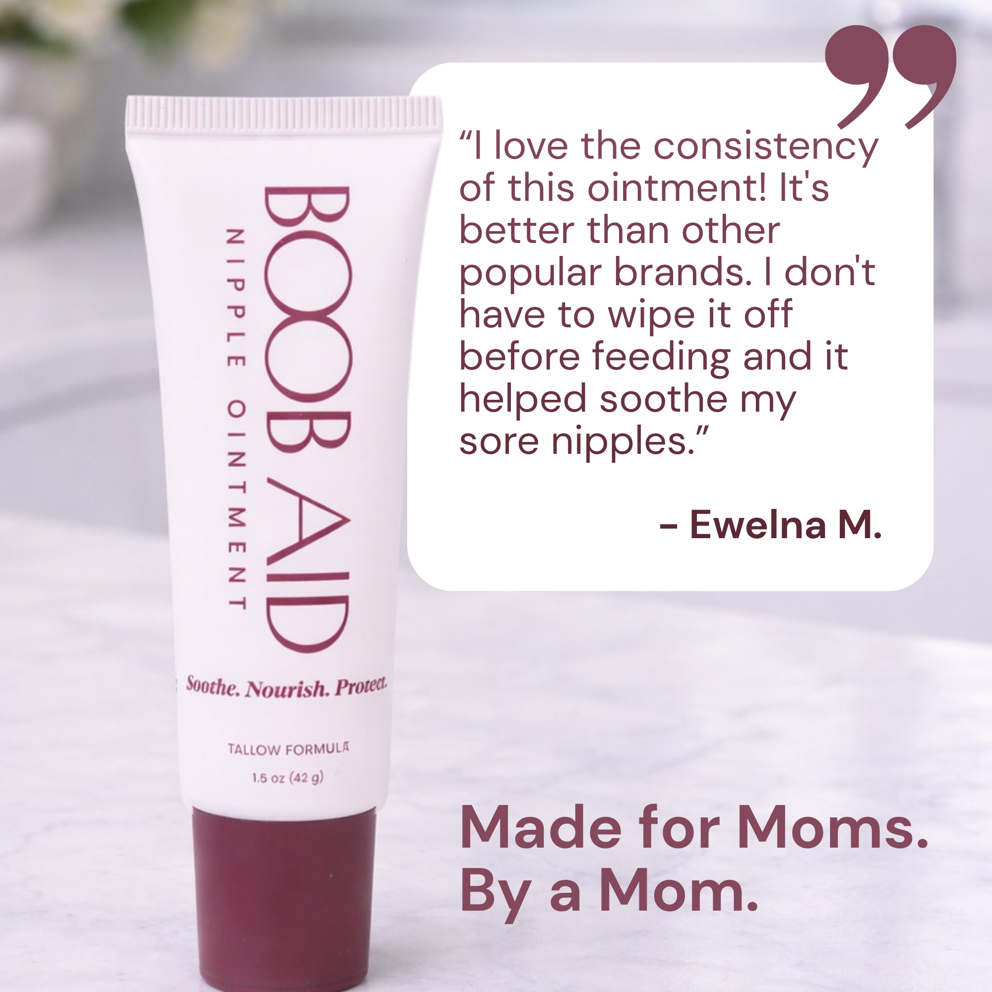 Boob Aid Nipple Ointment- Tallow Formula