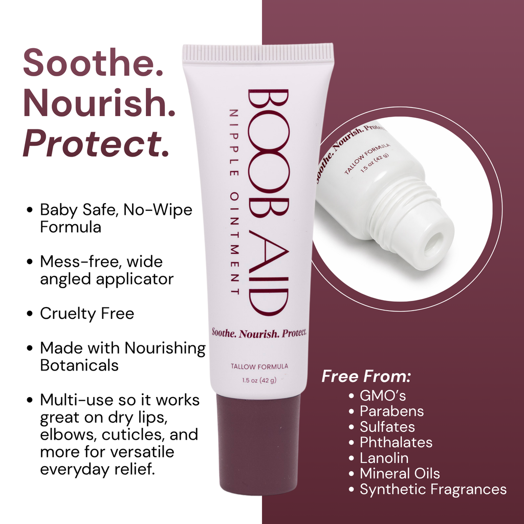 Boob Aid Nipple Ointment- Tallow Formula