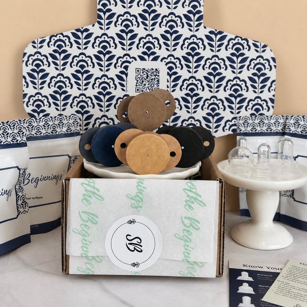 Plastic-Free Pacifier Gift Set, 4 Kits | Heirloom