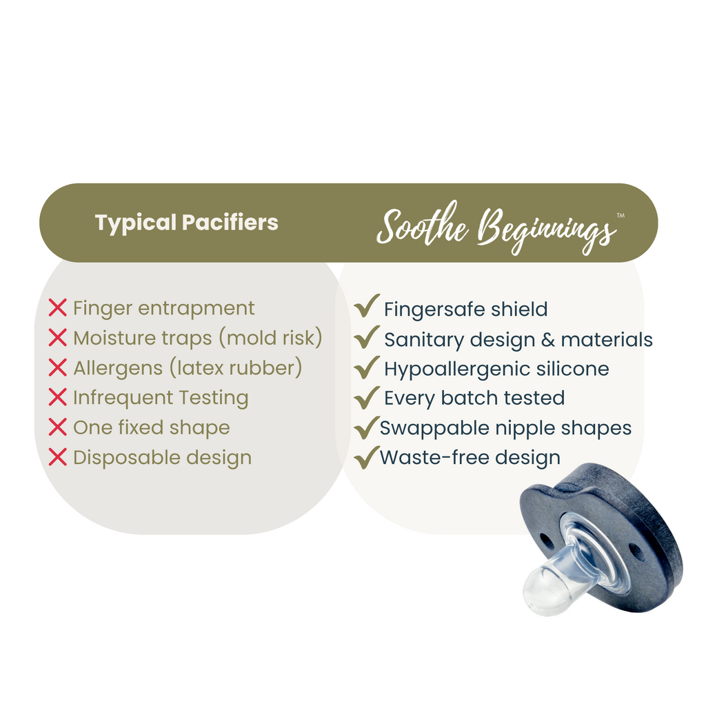 Plastic-Free Pacifier Sample Kit | Heirloom